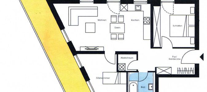 Ideale Stadtwohnung. 3-Zimmer-Neubauwohnung in Lindau-Aeschach